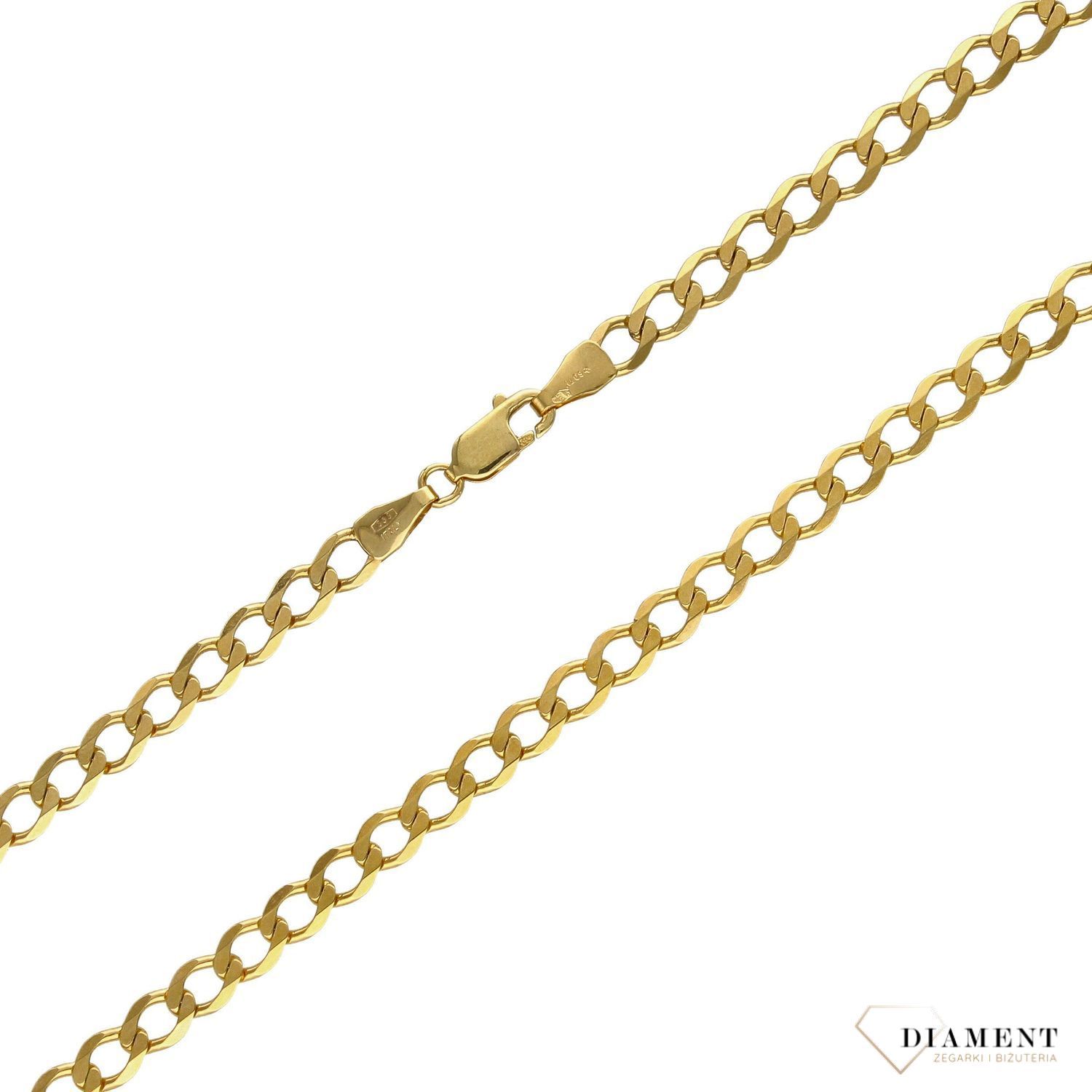 Złoty łańcuszek 333 pancerka 4,5 mm DIA-LAN-1462-333 4,5mm (2).jpg